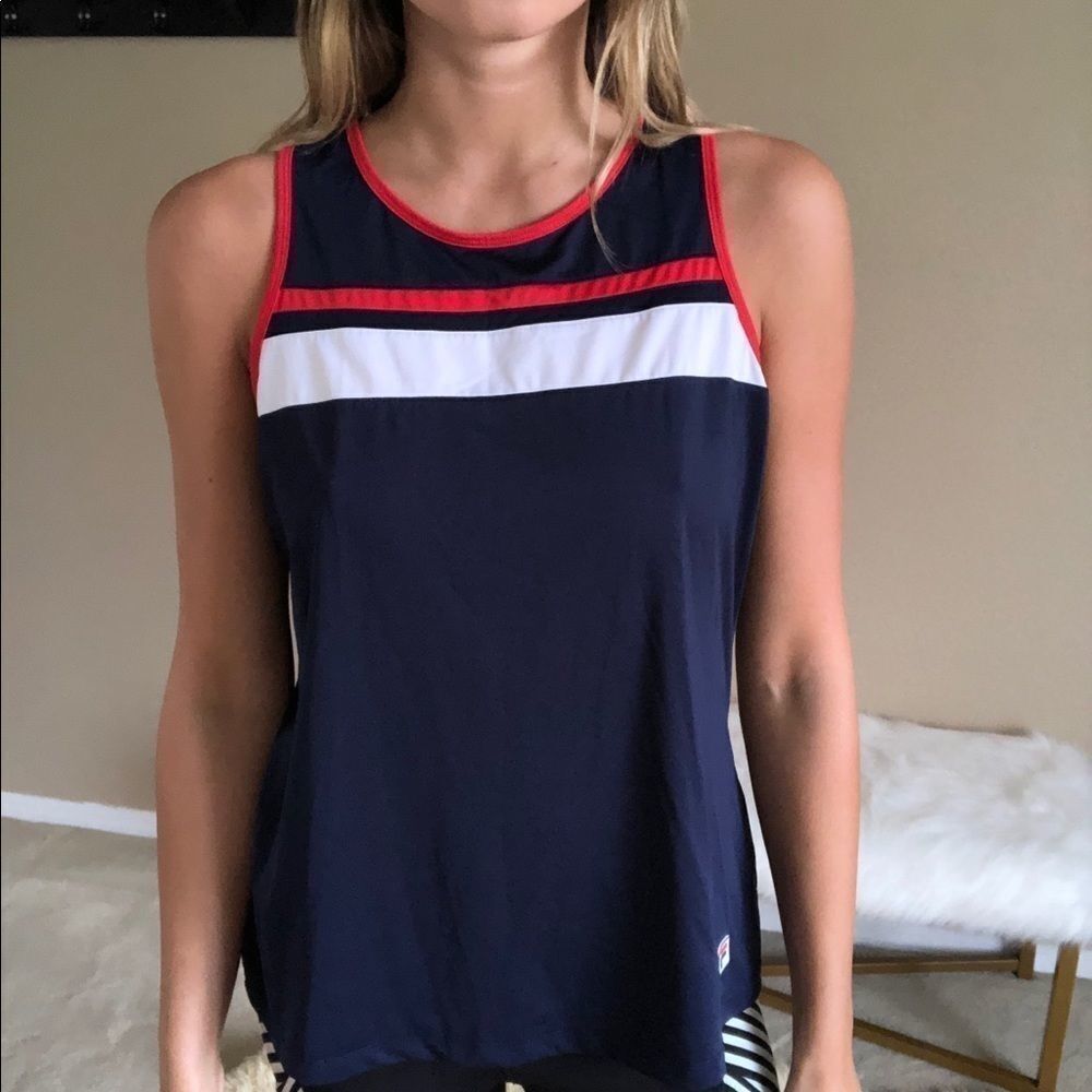 FILA color blocked tank top